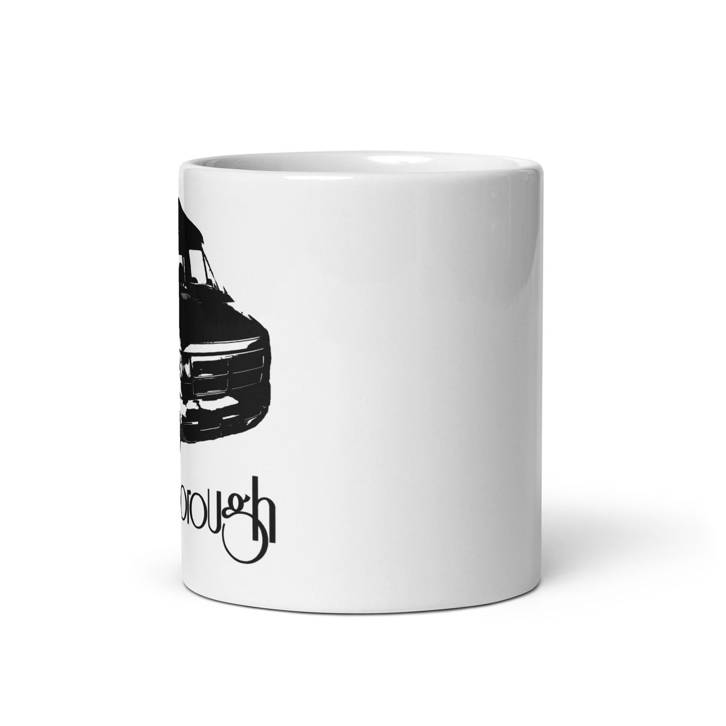 Kingsborough Van White glossy mug